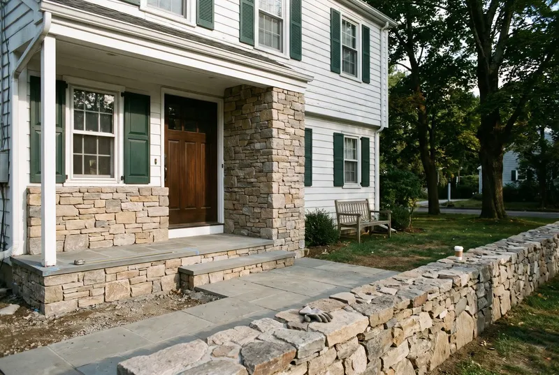 dry-stack ledgestone